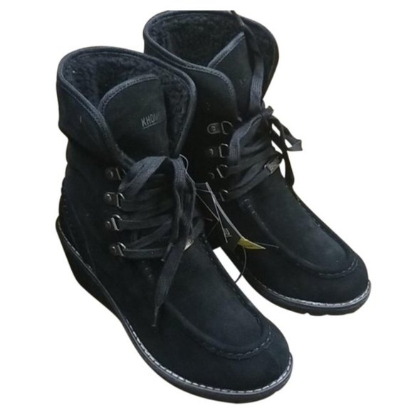 NEW Khombu Sasha Lace-Up Cold-Weather Moon boots - Picture 4 of 12